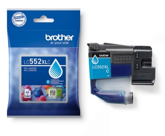 Brother LC552XLC cartus cerneala XL Cyan, 1500 pagini