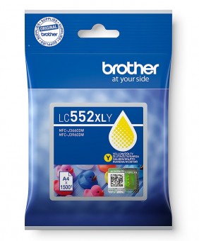 Brother LC552XLY cartus cerneala XL Yellow, 1500 pagini