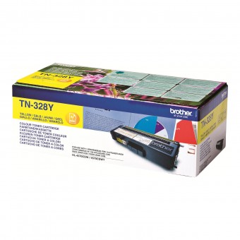 Brother TN-328Y toner original Yellow, 6.000 pagini