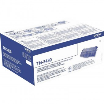 Brother TN-3430 toner original Black, 3.000 pagini