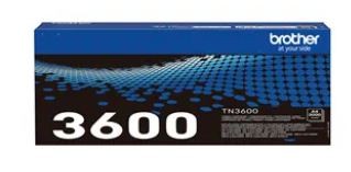 Brother TN3600 toner Black original, 3.000 pagini (TN-3600)
