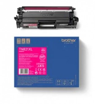 Brother TN-821XLM toner original Magenta, 9.000 pagini