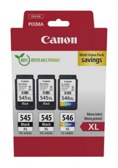Canon 2 x PG-545XL + CL-546XL Pachet cartuse originale (2 x PG545XL+CL546XL)