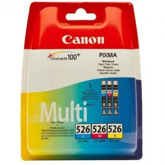 Canon CLI-526 MultiPack, 3 cartuse cerneala C+M+Y