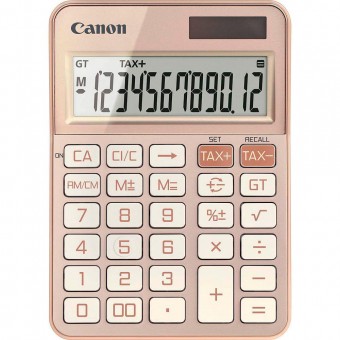 Canon KS-125KB RG, Calculator 12-digit, Roz auriu (Red Gold) 