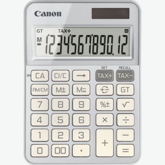 Canon KS-125KB SL, Calculator 12-digit, Argintiu (Silver)