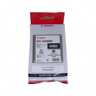 Canon PFI-102MB cartus original Matte Balck, 130 ml