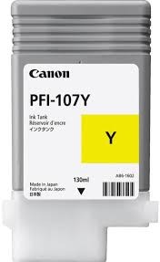 Canon PFI-107Y cartus cerneala Yellow, 130 ml