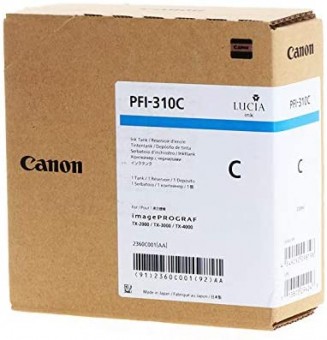 Canon PFI-310 cartus cerneala Cyan, 330 ml (PFI310C)