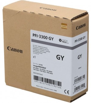 Canon PFI-3300GY cartus cerneala Grey, 330 ml
