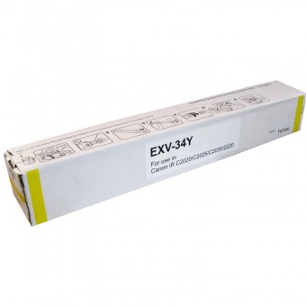 Cartus toner compatibil cu Canon EXV34 yellow