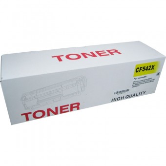 Cartus toner compatibil cu HP CF542X yellow