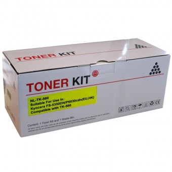 Cartus toner compatibil cu Kyocera TK560 yellow