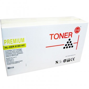 Cartus toner compatibil cu Xerox 6180 yellow