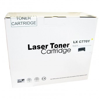 Cartus toner Remanufacturat compatibil cu Lexmark C770 yellow