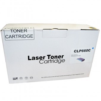  Cartus toner Remanufacturat  compatibil cu Samsung CLP660 cyan