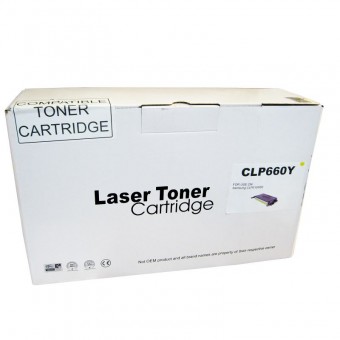  Cartus toner Remanufacturat  compatibil cu Samsung CLP660 yellow