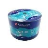 CD-R Verbatim non-printable, 700MB, 52x, Pachet 50 discuri