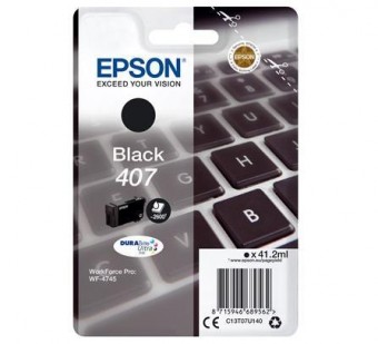 Epson C13T07U140, cartus cerneala Epson 407, 2600 pagini, Black