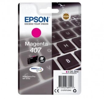 Epson C13T07U340, cartus cerneala Epson 407, 1900 pagini, Magenta
