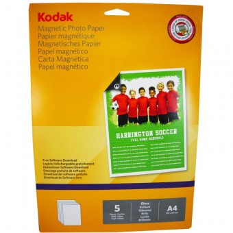  Hartie foto Kodak Magnetic Glossy A4 , 690 g/mp