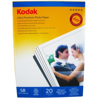  Hartie foto Kodak Ultra Premium Satin 5R , 270 g/mp