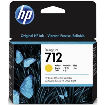 HP 3ED69A cartus cerneala ploter Yellow, 29 ml, (HP712)