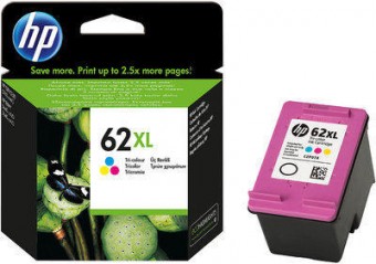HP C2P07AE cartus cerneala Tricolor (62XL), 415 pagini