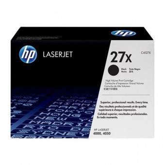HP C4127X toner original, Black, 10.000 pagini, (HP27X)