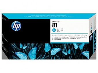 HP C4951A Printhead and Cleaner Cyan (HP81)