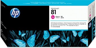 HP C4952A Printhead and Cleaner Magenta, (HP81)