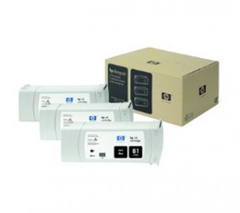 HP C5066A 3-pack cartuse cerneala dye black (81)