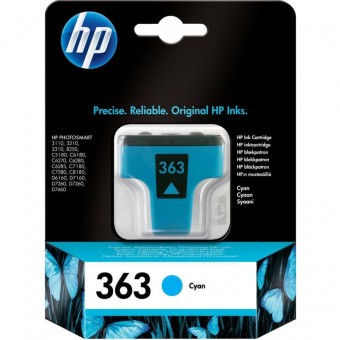 HP C8771EE cartus cerneala Cyan (363), 400 pagini