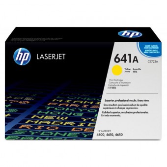 HP C9722A Toner Yellow (641A), 8.000 pagini