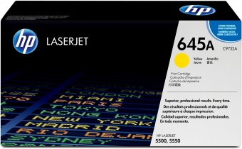 HP C9732A Toner  Yellow (645A), 12.000 pagini