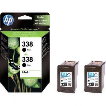 HP CB331EE pachet 2 x cartus cerneala Black (338)