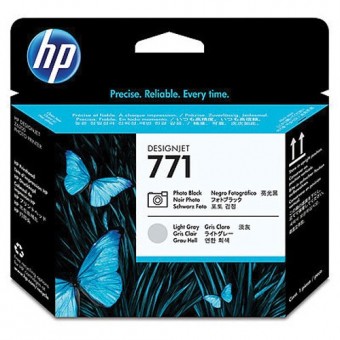 HP CE020A Printhead photo black/light gray (771)