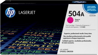 HP CE253A Toner Magenta (504A), 7.000 pagini