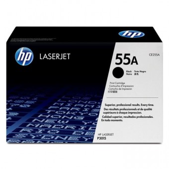 HP CE255A Toner Black (55A), 6.000 pagini