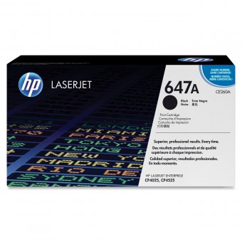 HP CE260A toner original, Black, 8.500 pagini, (HP647A)