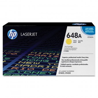 HP CE262A toner original, Yellow, 11.000 pagini, (HP648A)