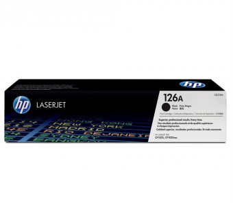 HP CE310A toner original, Black, 1200 pagini (HP126A)