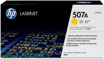 HP CE402A toner original, Yellow, 6.000 pagini (HP507A)