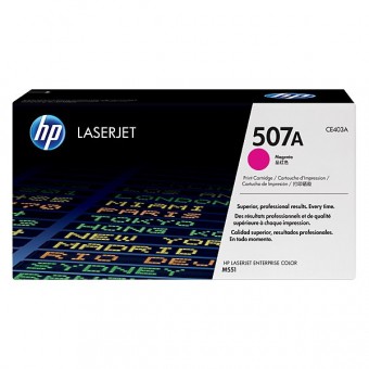 HP CE403A toner original, Magenta, 6.000 pagini (HP507A)