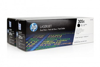 HP CE410XD, DualPack, 2x toner original, Black, 2x 4.000 pagini (HP305X)