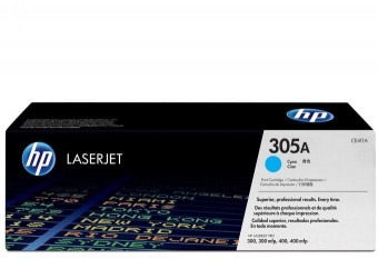 HP CE411A toner original, Cyan, 2600 pagini (HP305A)