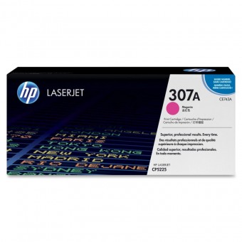 HP CE743A toner original, Magenta, 7.300 pagini, (HP307A)