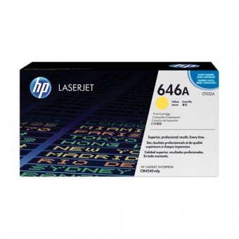 HP CF032A toner original, Yellow, 12.500 pagini (HP646A)