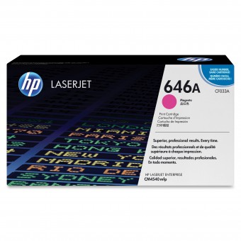 HP CF033A toner original, Magenta, 12.500 pagini (HP646A)