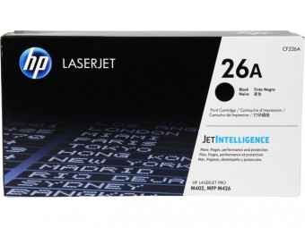HP CF226A toner original, Black, 3.100 pagini, (HP26A)